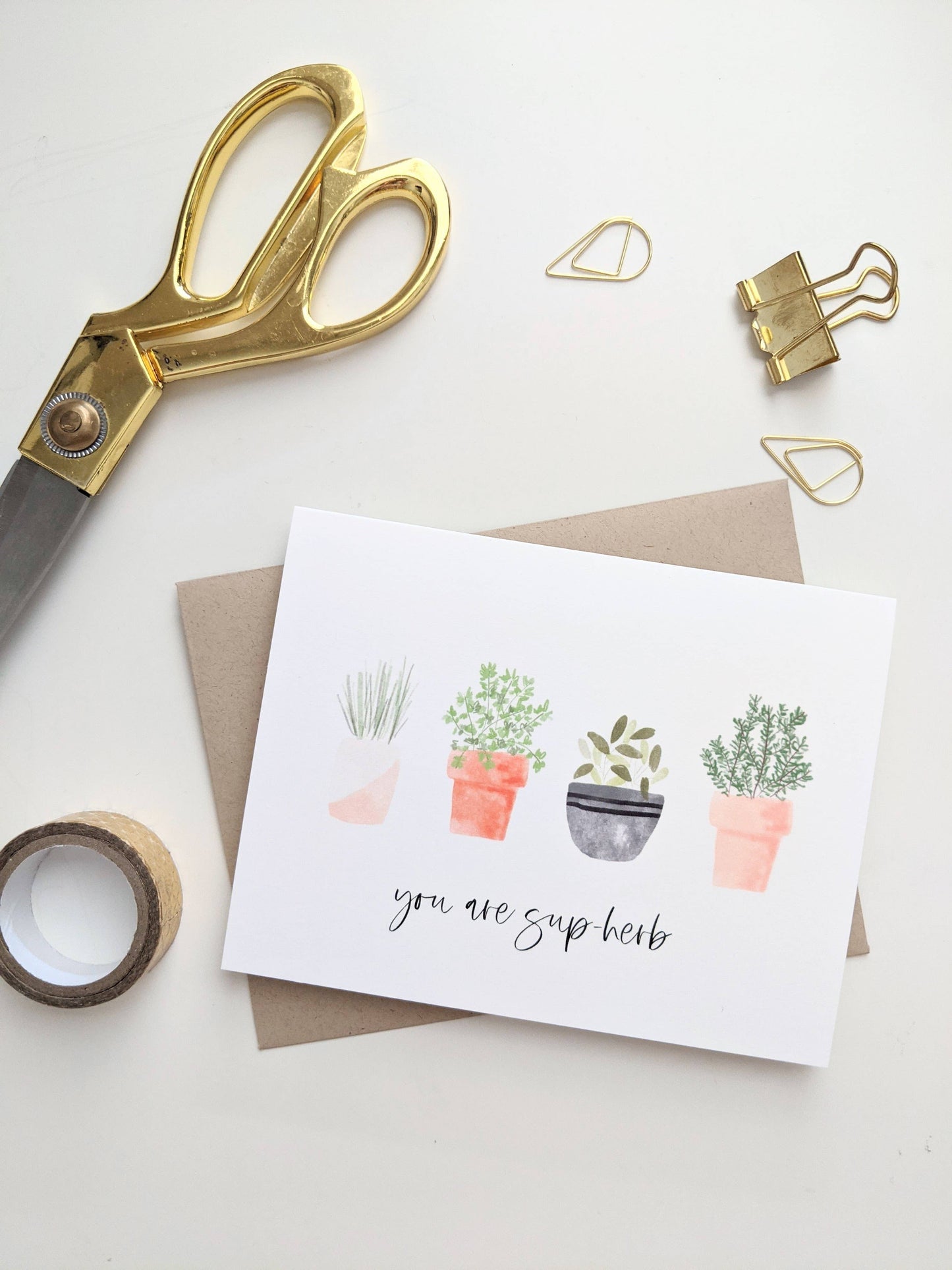 "You're Sup-herb" Greeting Card