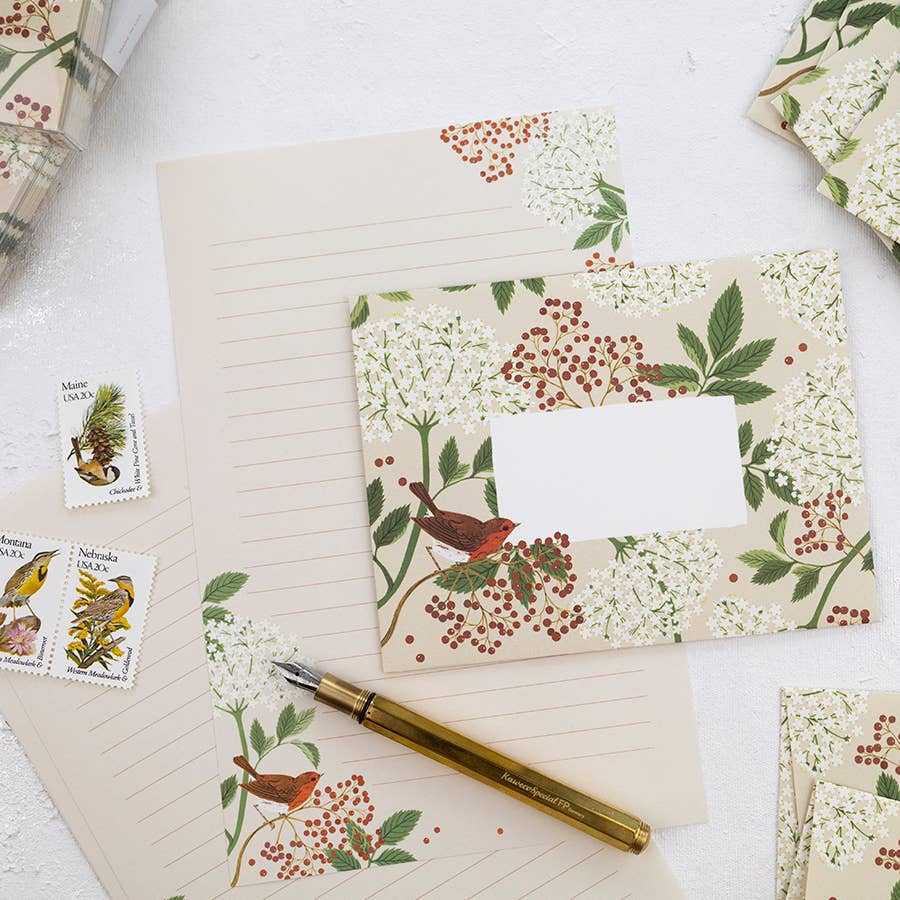 ELDERBERRY / Letter Writing Set