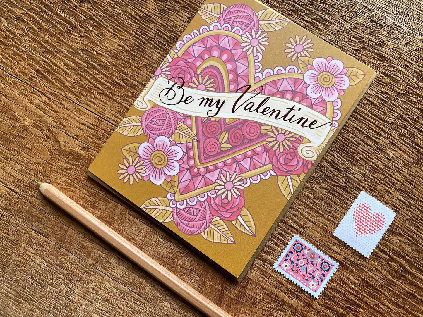 Be My Valentine Card
