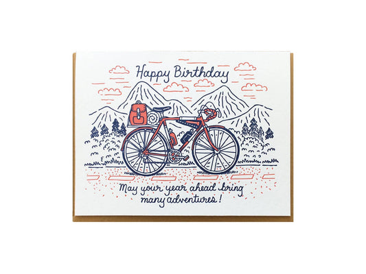 Birthday Bicycle Card
