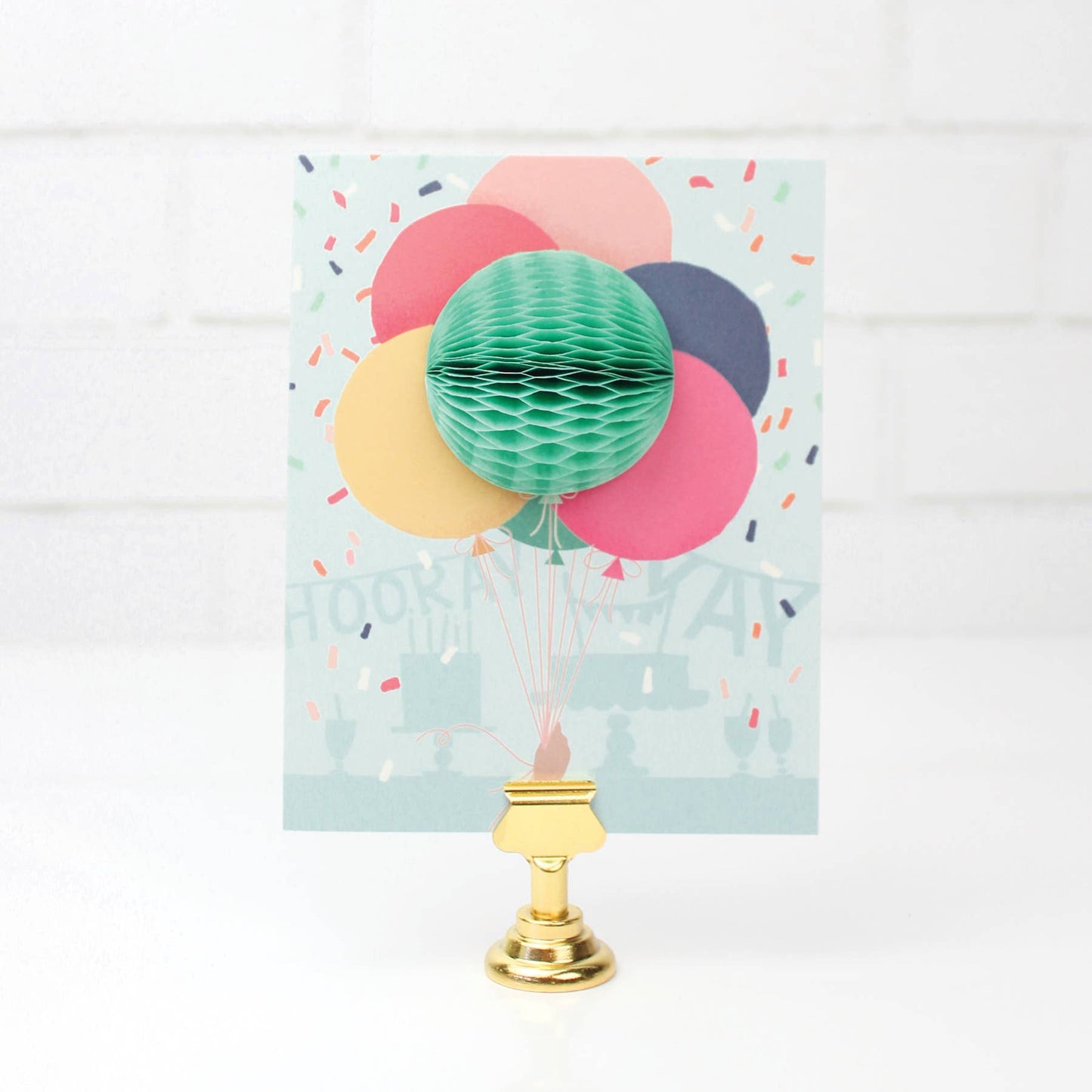 Pop-up Card - Balloon Bunch - Birthday