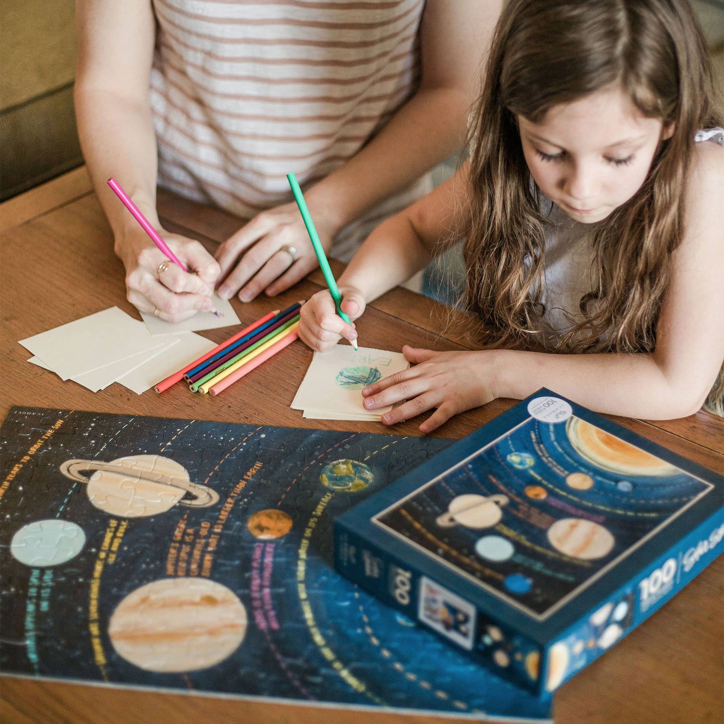 Solar System - 100 Piece Educational Kids Jigsaw Puzzle