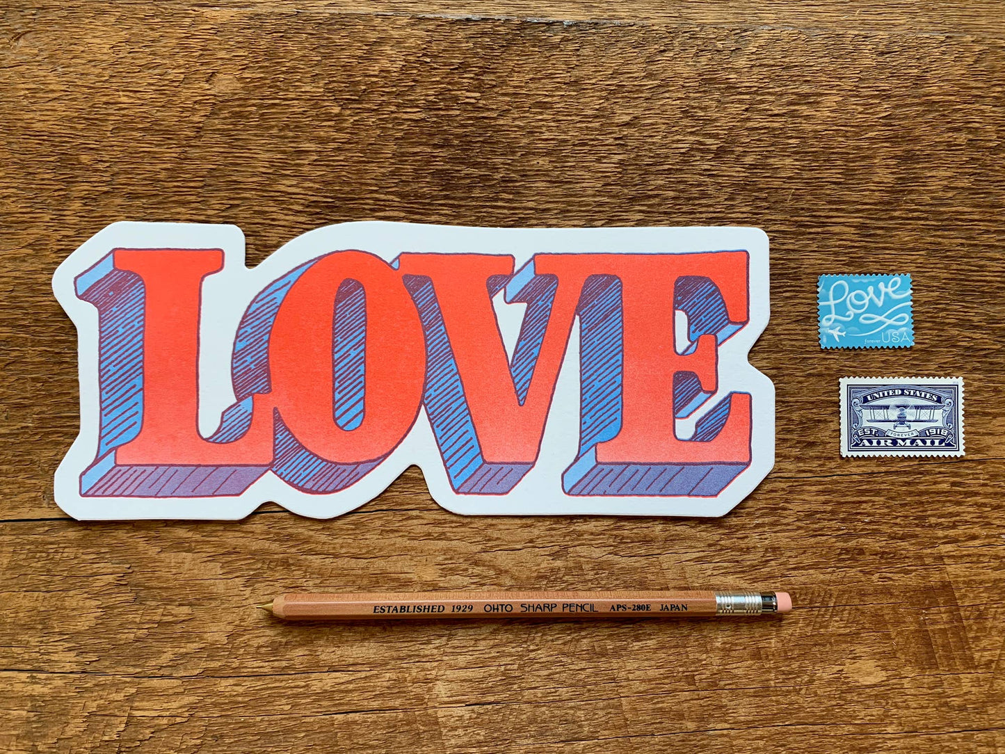 Philadelphia Love Postcard