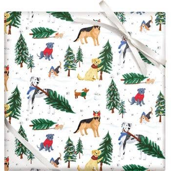 Dog Tree Farm Stone Paper Roll Wrap
