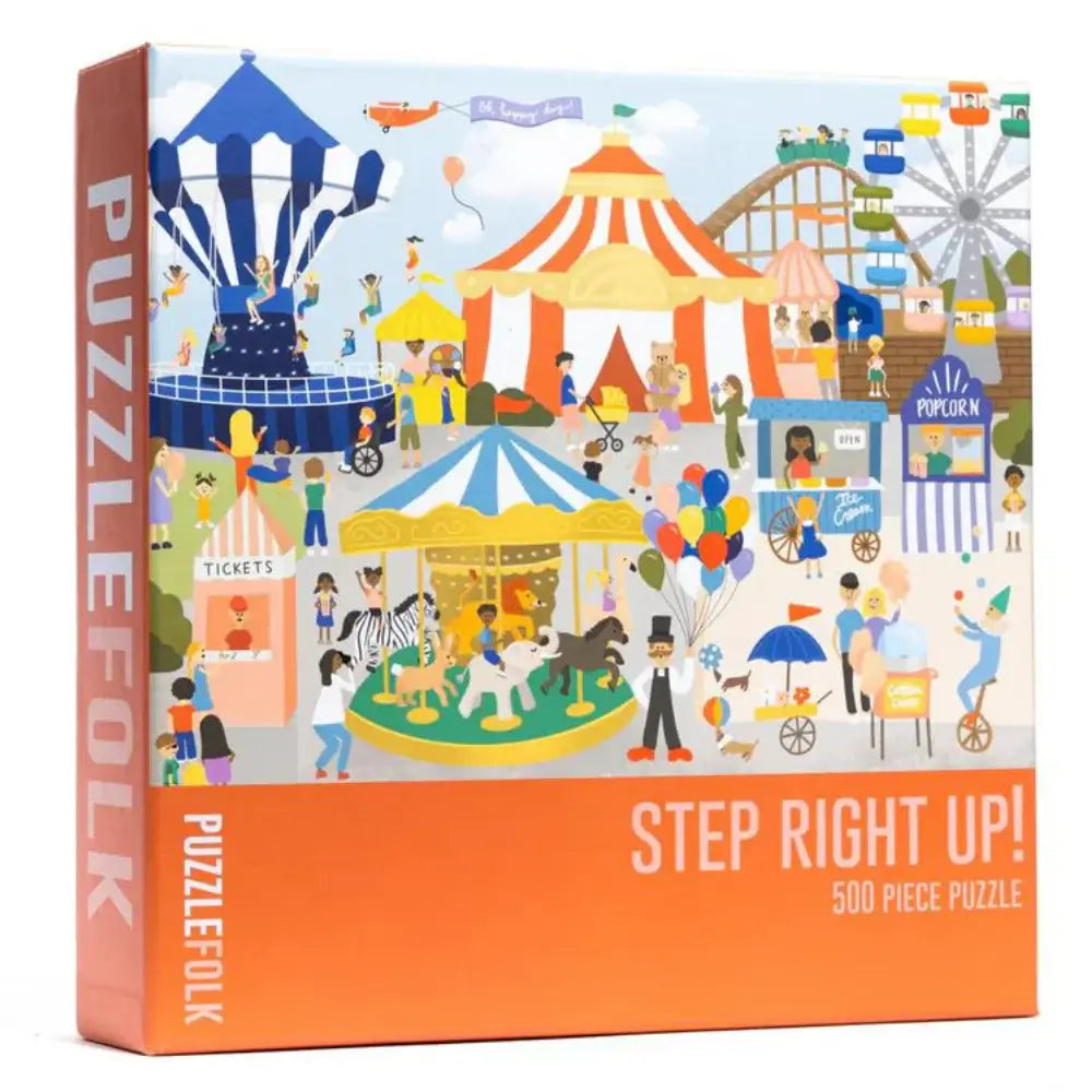 Step Right Up! 500 Piece Circus Puzzle
