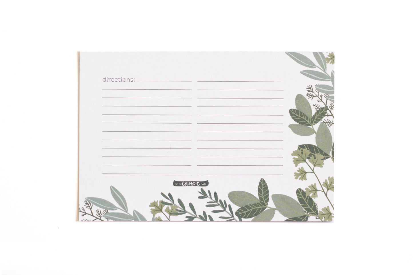 Herb Skillet Recipe Cards (Set Of 15 Cards)