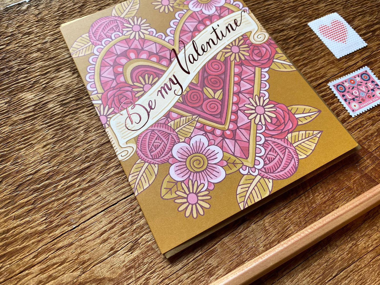 Be My Valentine Card