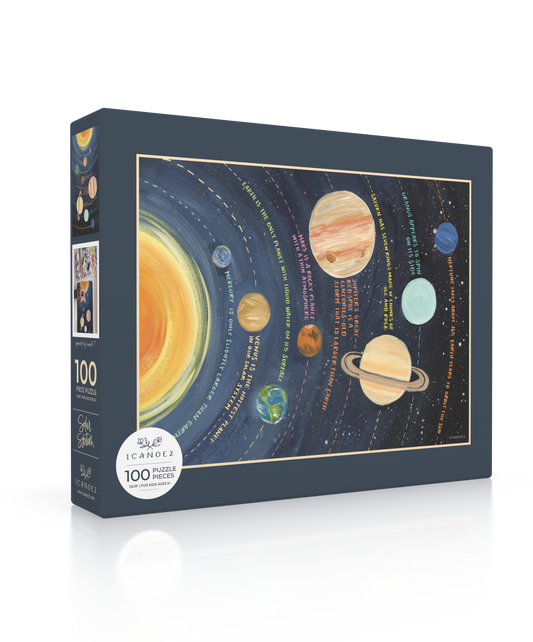 Solar System - 100 Piece Educational Kids Jigsaw Puzzle