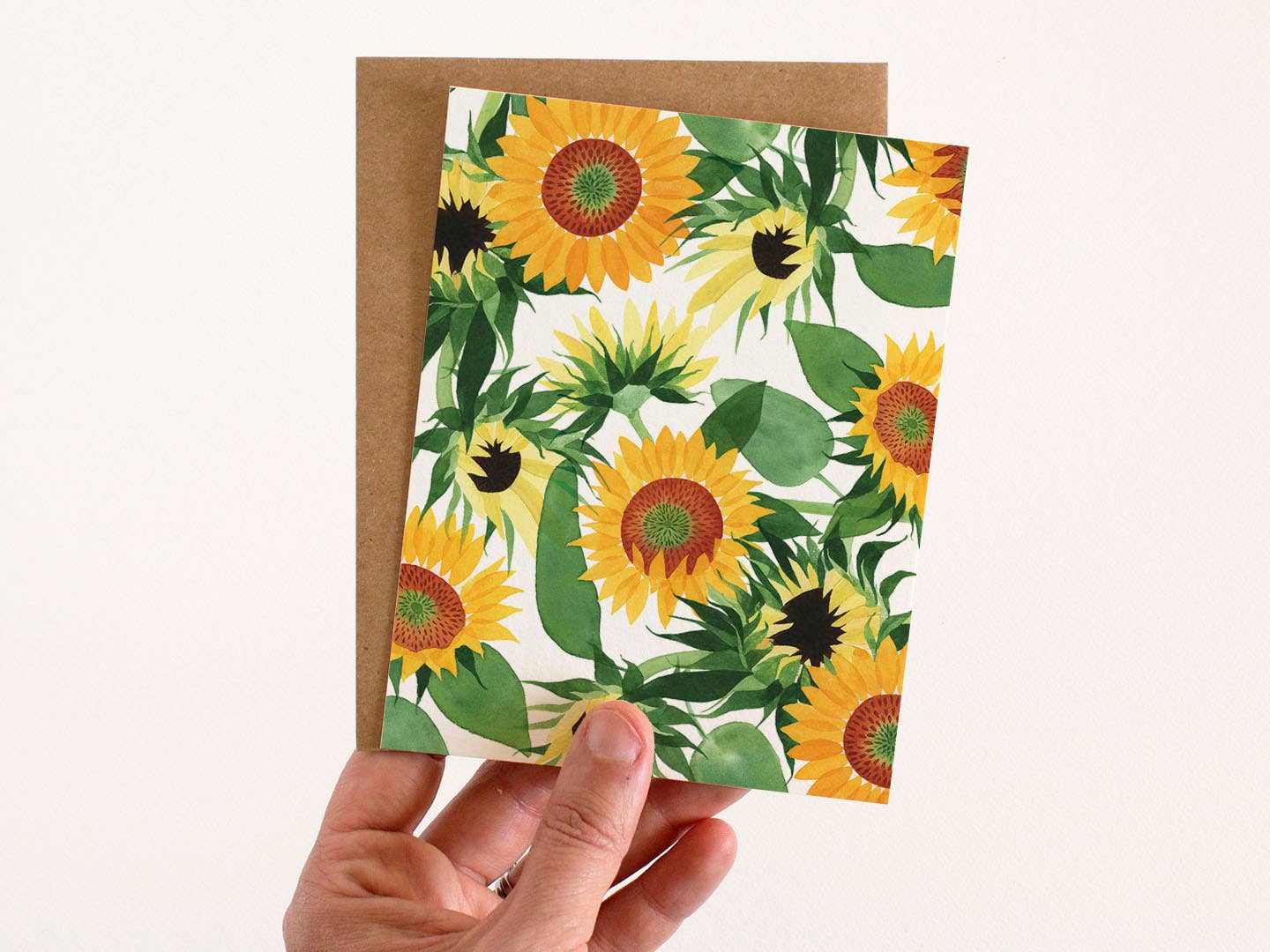Sunflowers Greeting Card - Box Set of Eight