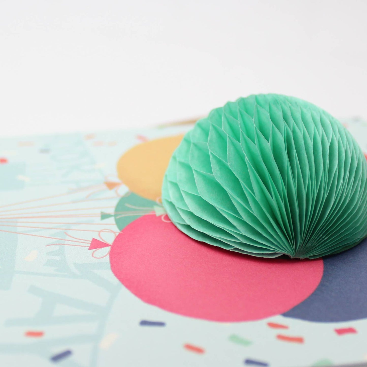 Pop-up Card - Balloon Bunch - Birthday