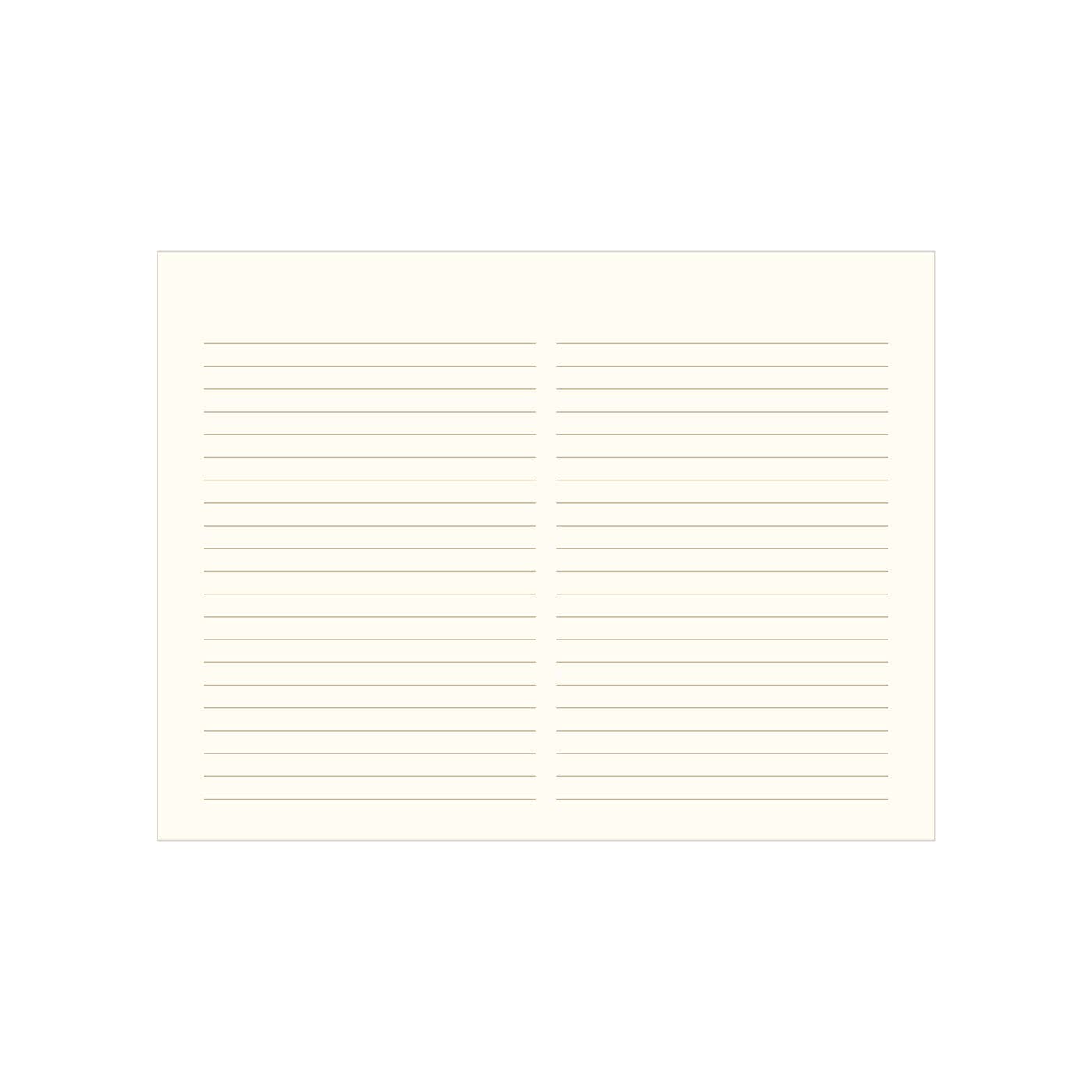 Retro Guest Book: French Vanilla Cover | Bronze Ink