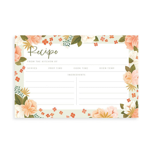Palm Springs Recipe Cards (Set Of 15 Cards)