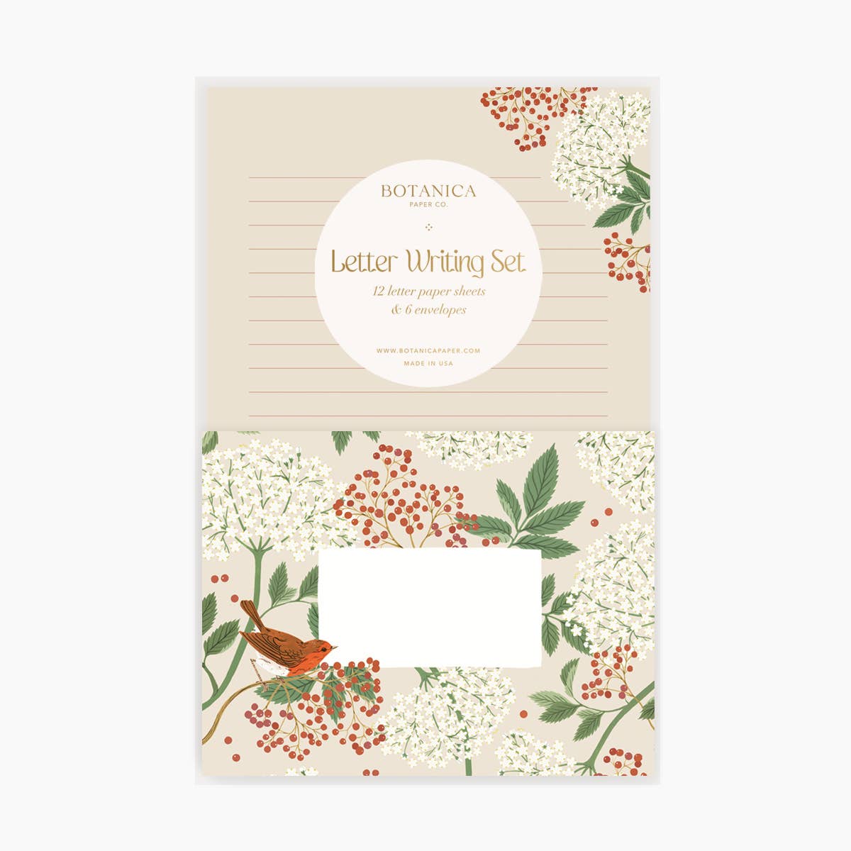 ELDERBERRY / Letter Writing Set