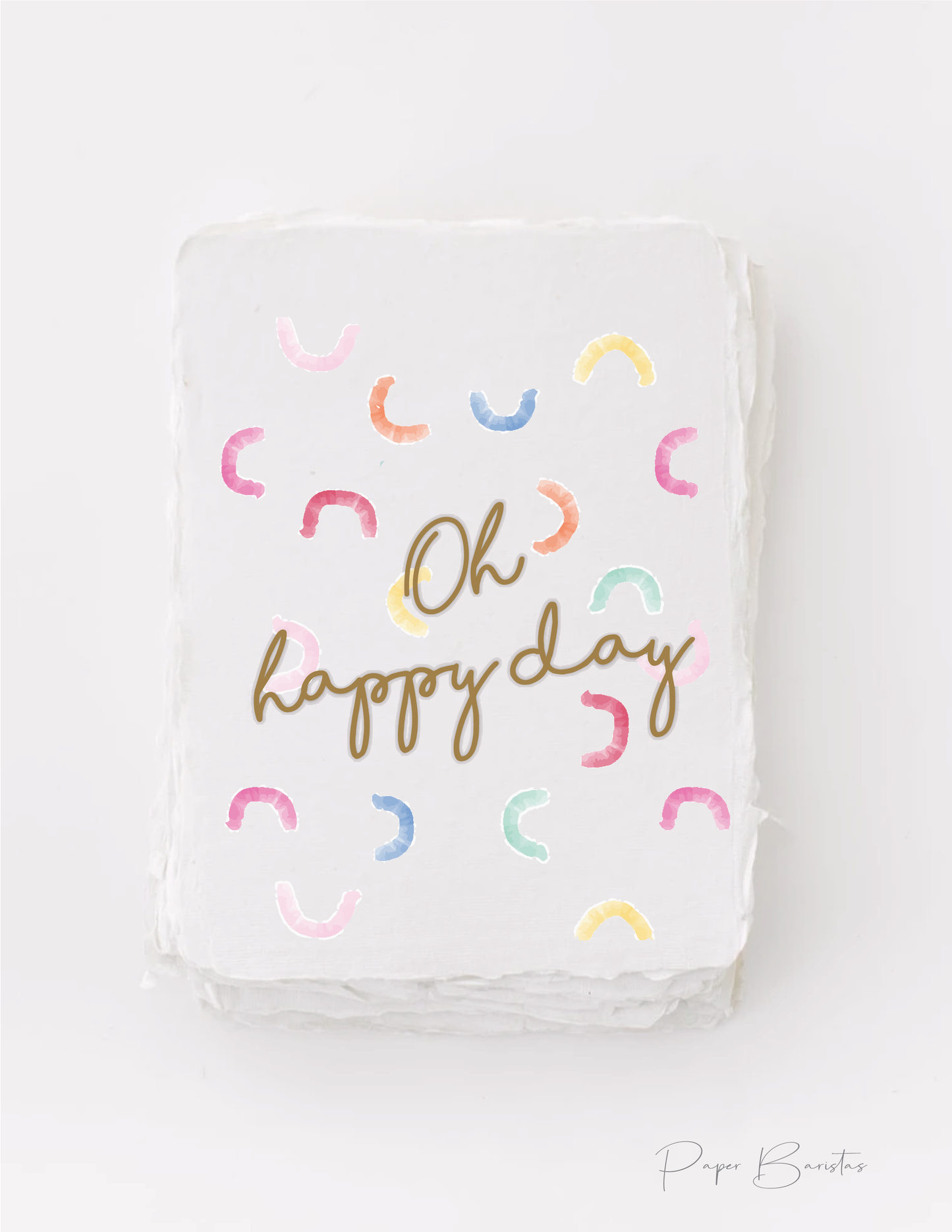 Oh Happy Day | Birthday Celebration Greeting Card