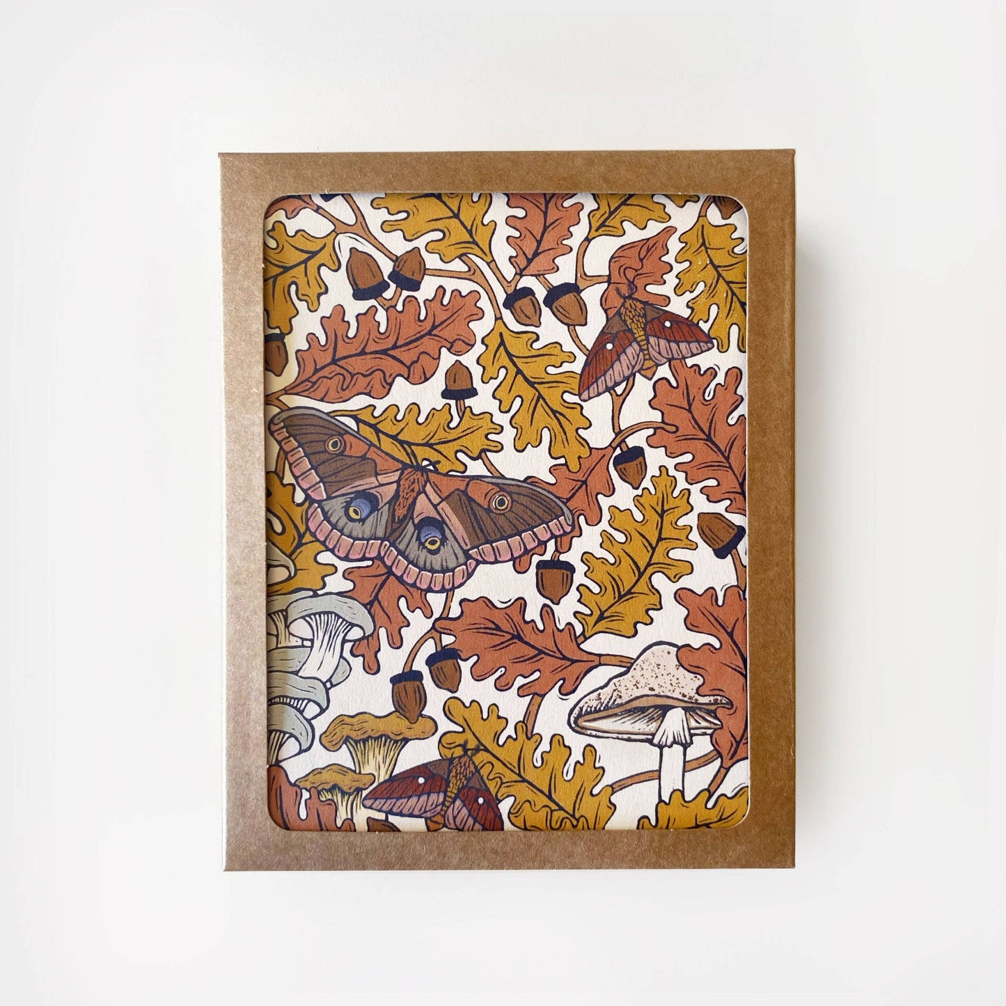 White Oak Boxed Card Set of 8
