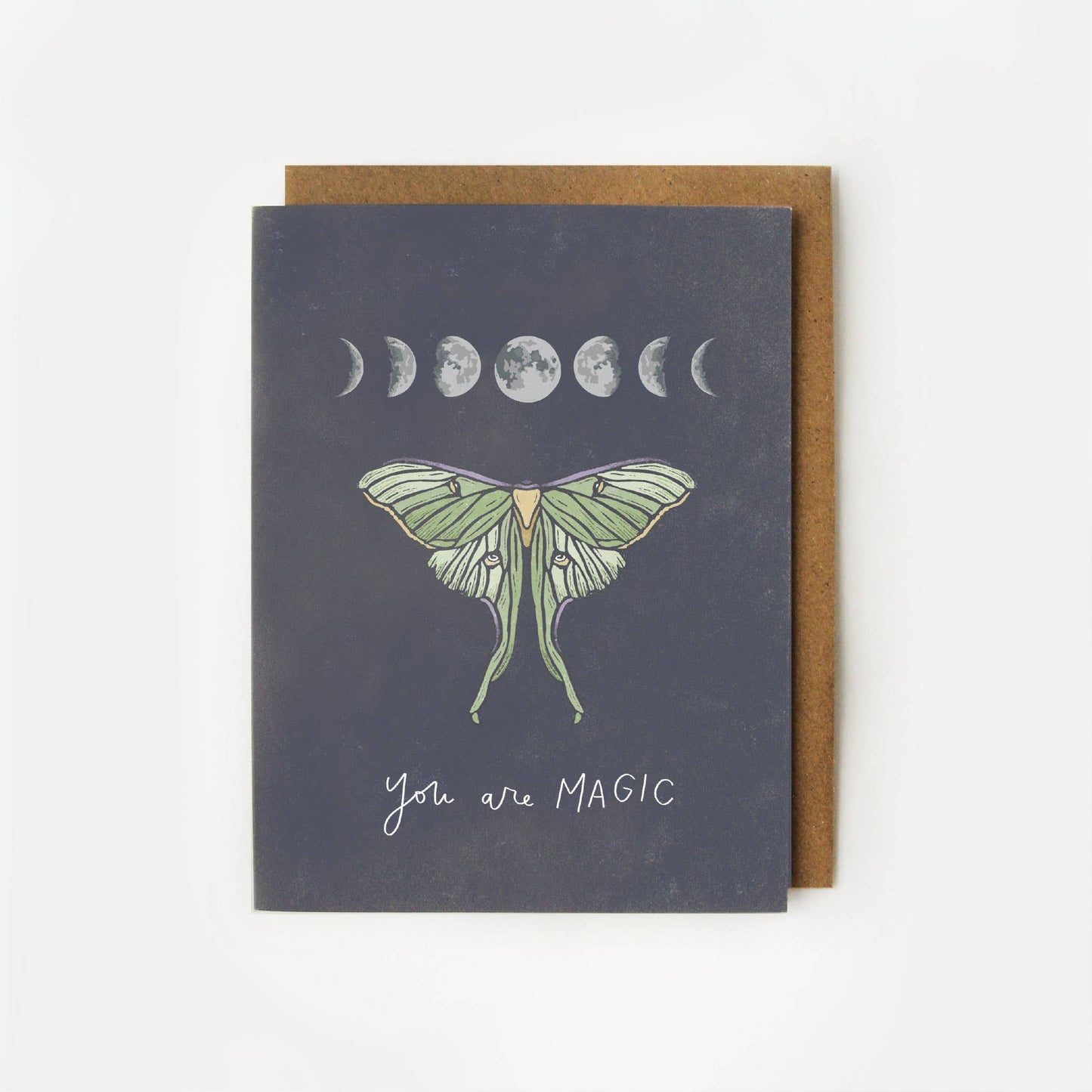 You are Magic Luna Moth Love Card