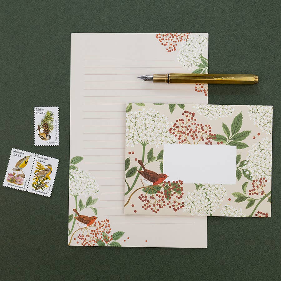 ELDERBERRY / Letter Writing Set