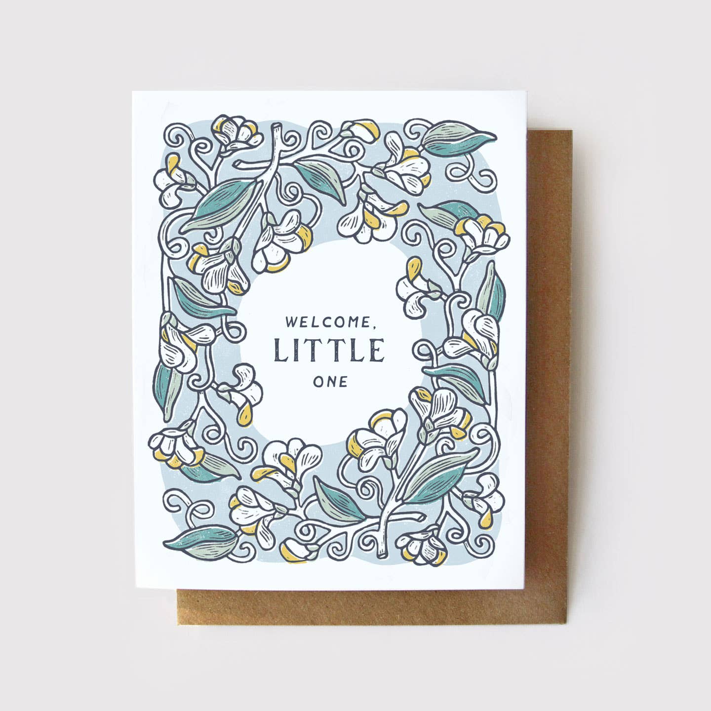 Welcome, Little One Card - Baby Card
