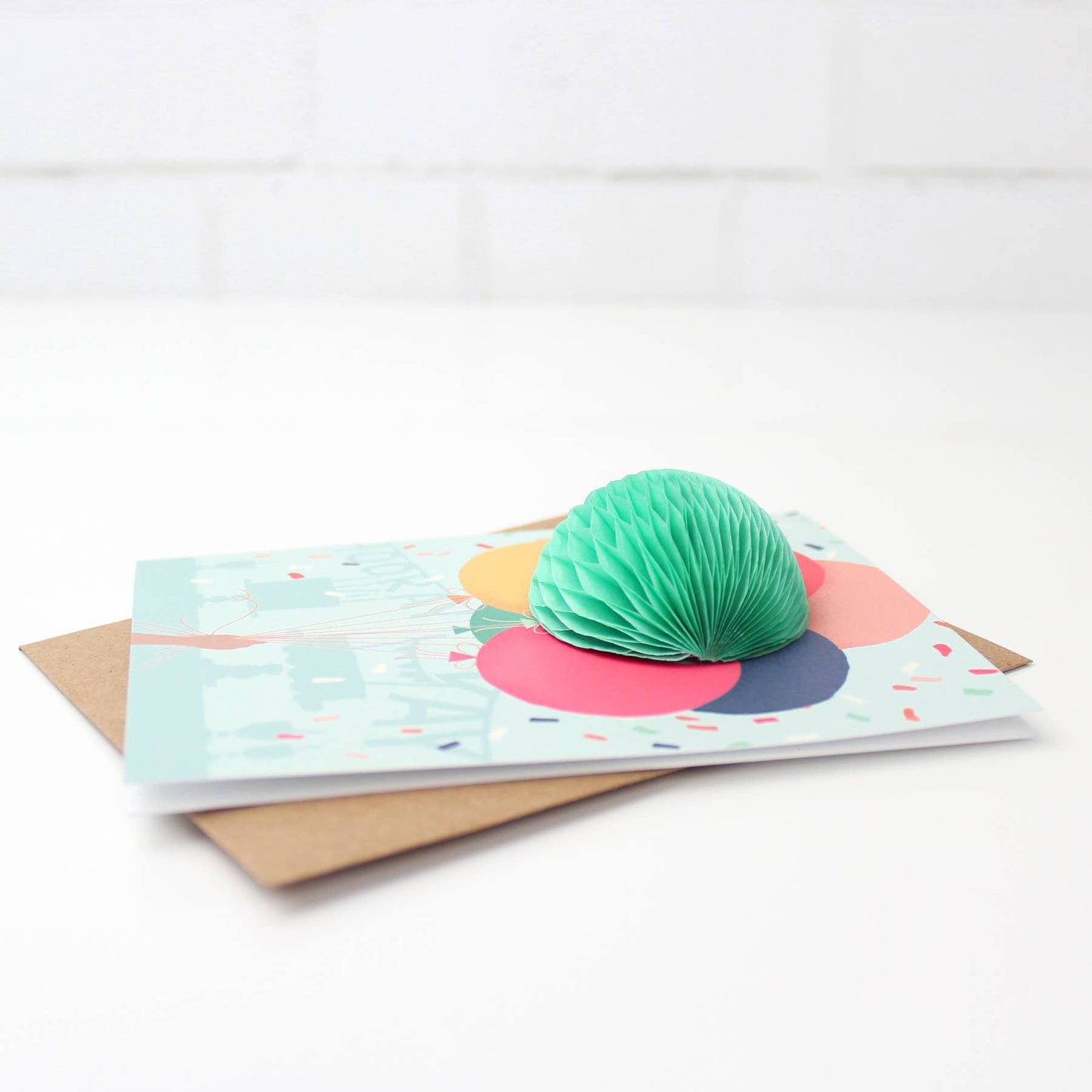 Pop-up Card - Balloon Bunch - Birthday