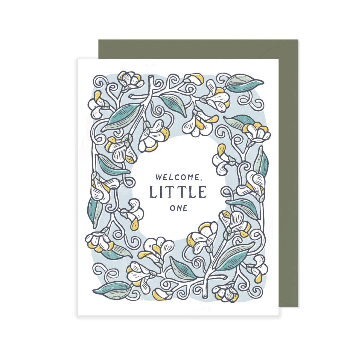 Welcome, Little One Card - Baby Card