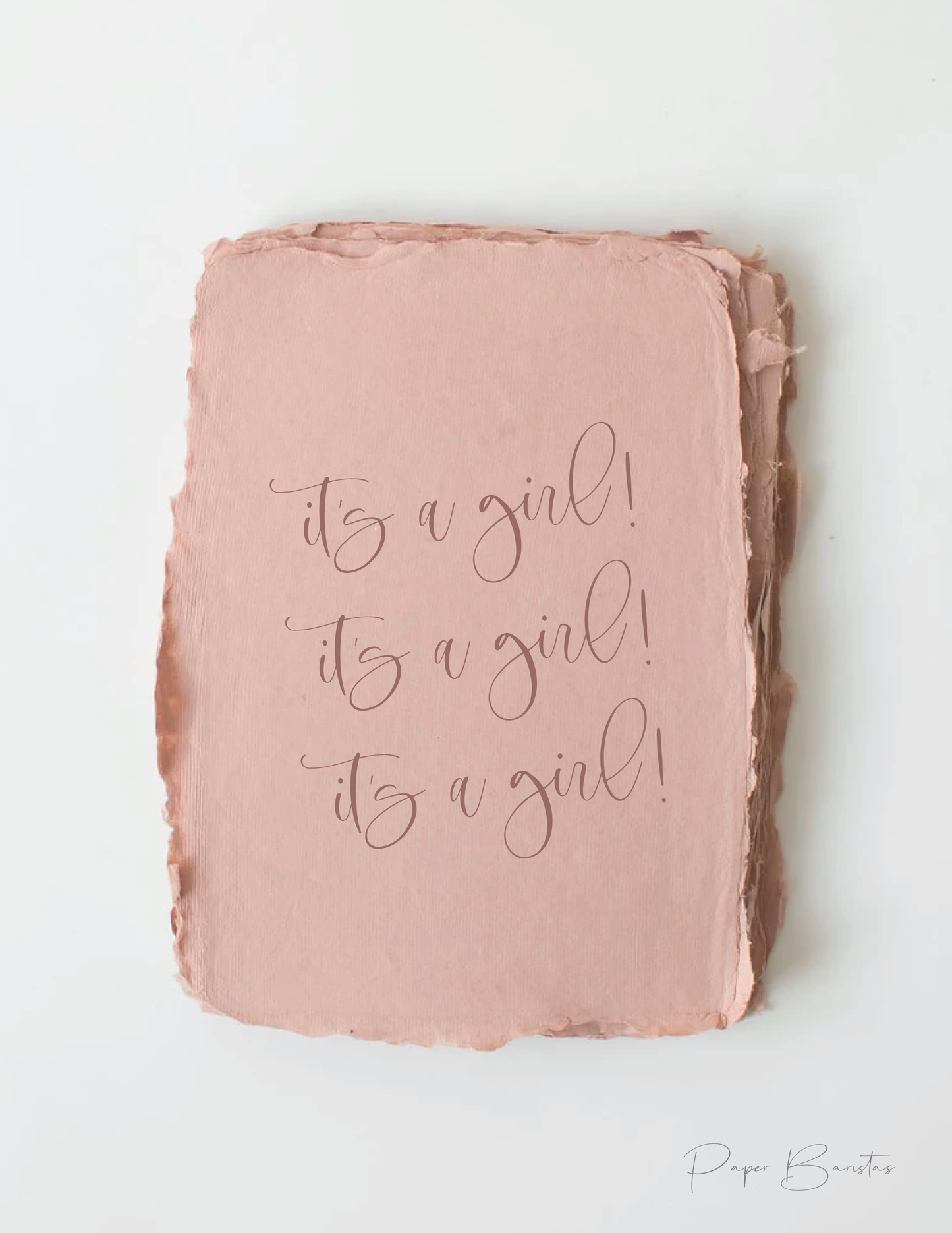It's a Girl! | Baby Shower Greeting Card