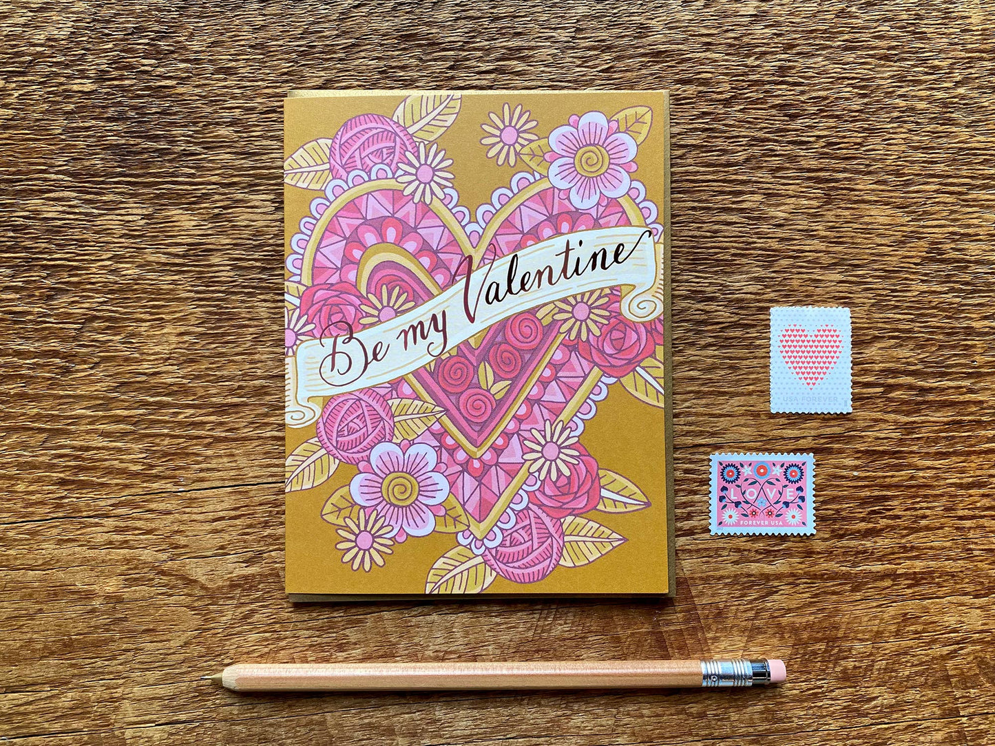 Be My Valentine Card