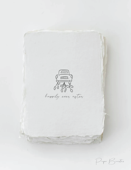 Happily Ever After | Wedding Eco-Friendly Greeting Card