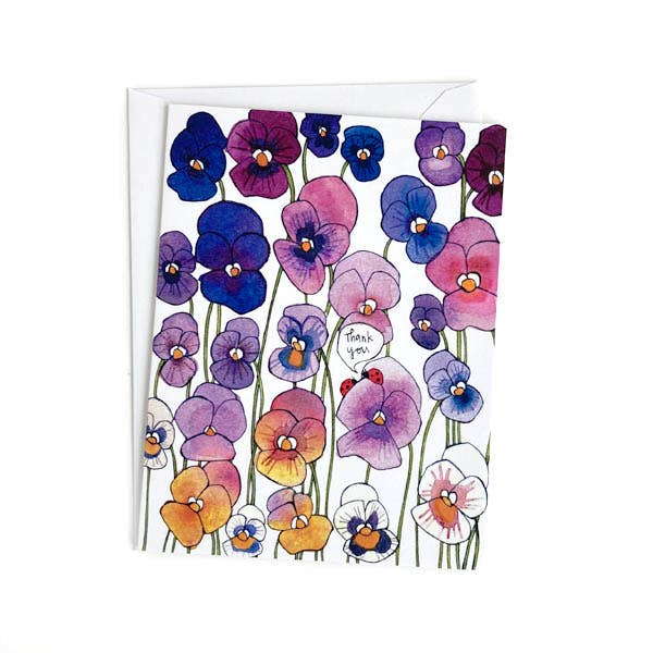 Thank you Ladybugs Notecard