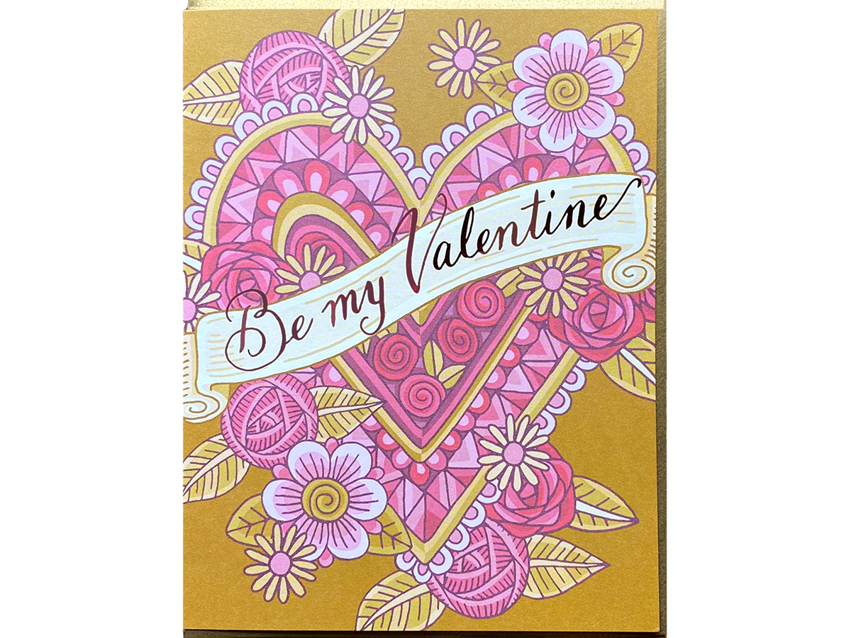 Be My Valentine Card