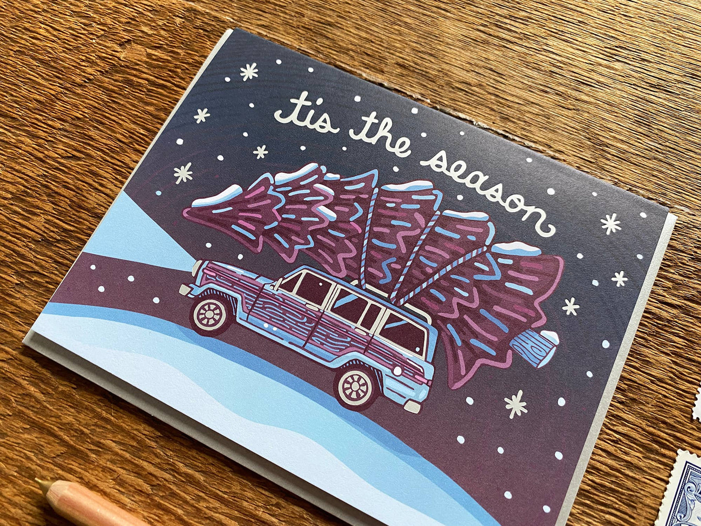 Tis Tree Card: Single Card