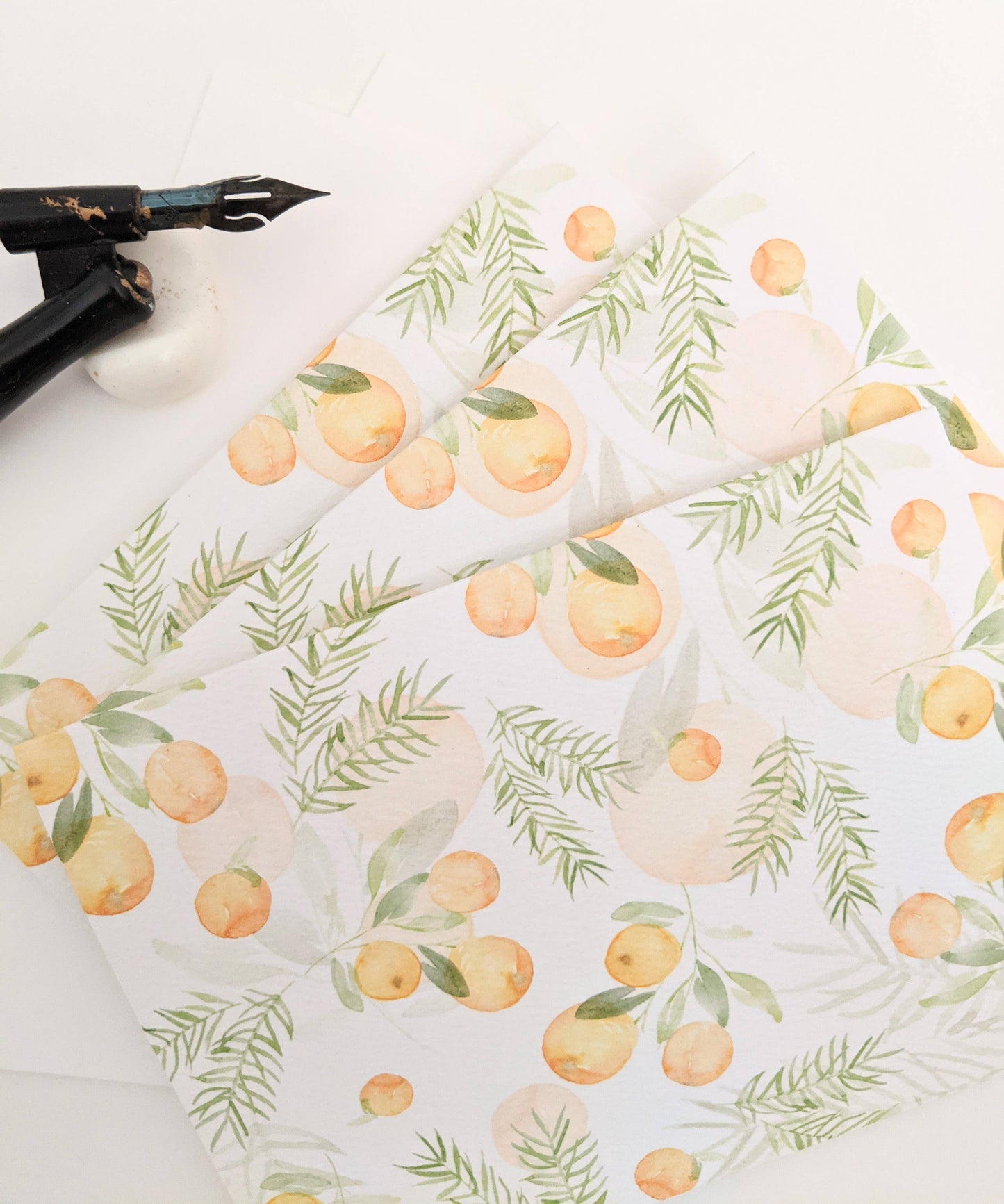 Stationery Set of 6 - Clementine
