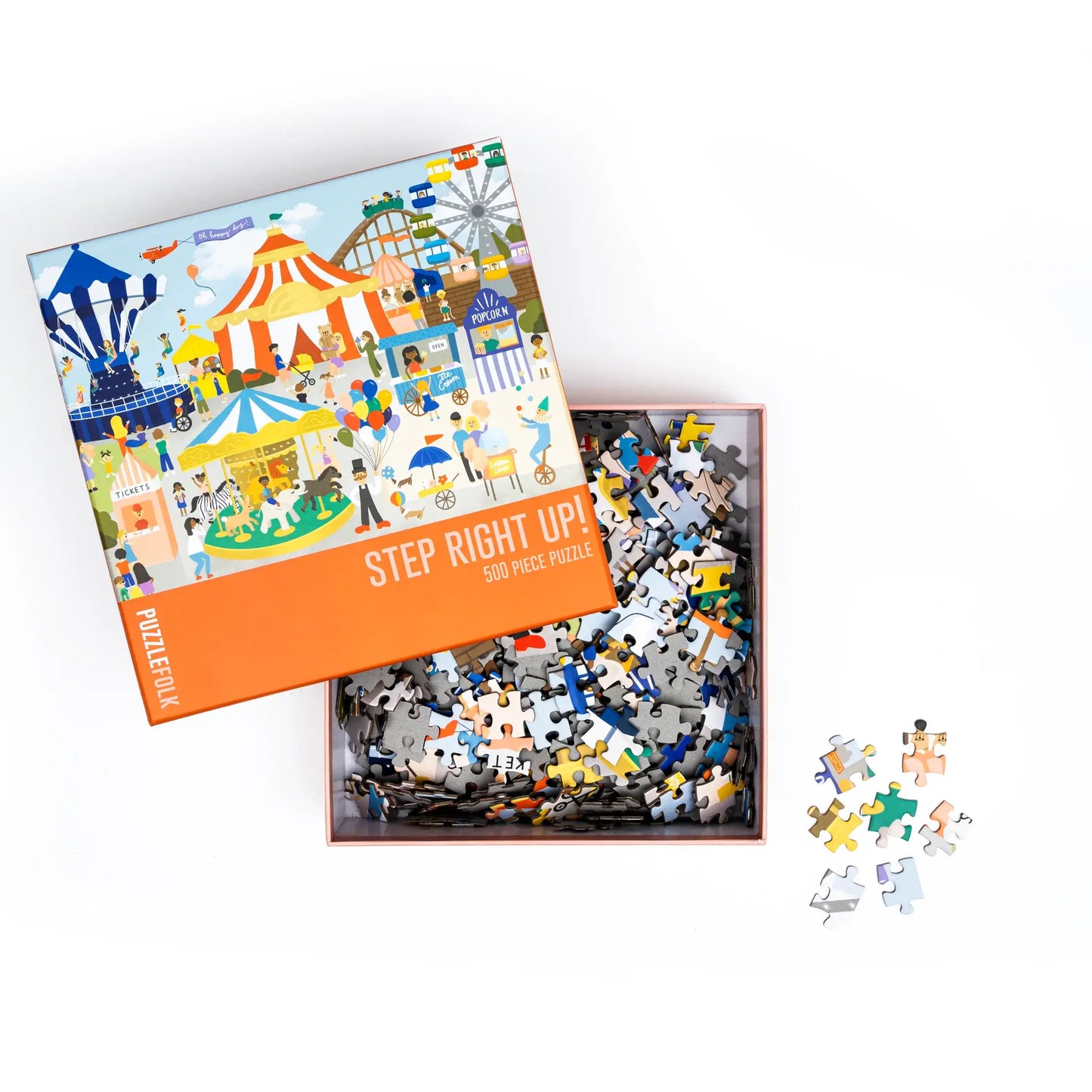 Step Right Up! 500 Piece Circus Puzzle