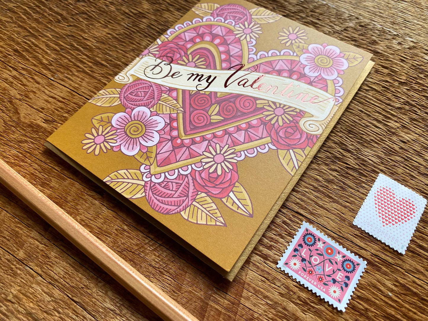 Be My Valentine Card
