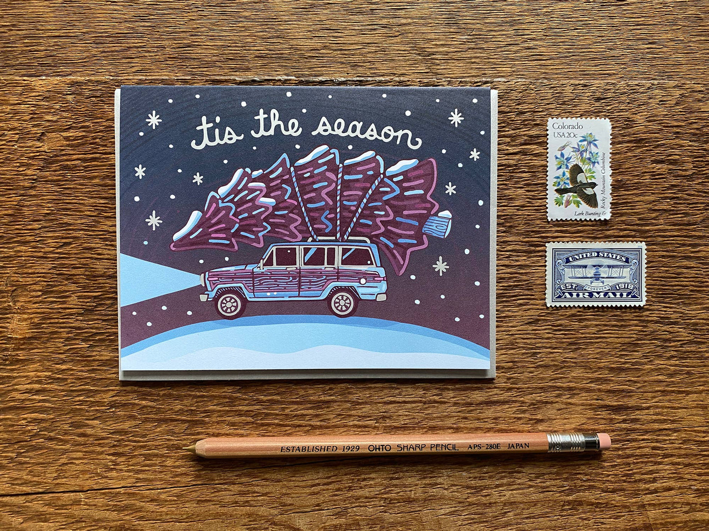 Tis Tree Card: Single Card