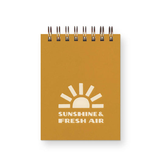 Sunshine & Fresh Air Mini Jotter Notebook